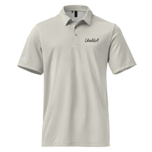 adidas space-dyed polo