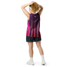 Recycled unisex basketball jersey