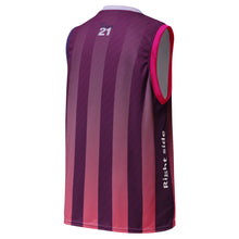 Recycled unisex basketball jersey