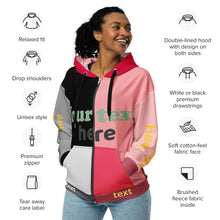 Unisex zip hoodie