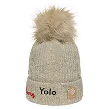 Columbia pom-pom beanie