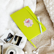 Hardcover bound notebook