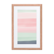 Framed poster