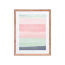 Framed poster
