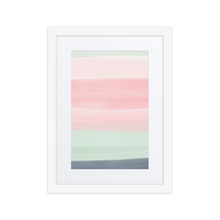 Framed poster