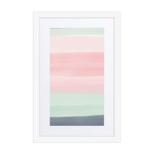 Framed poster