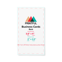 Set of business cards