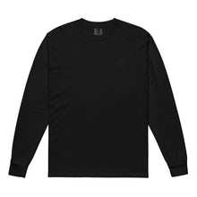 Maglia a maniche lunghe pesante tinta in capo