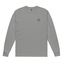 Maglia a maniche lunghe pesante tinta in capo