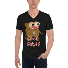 Unisex Short Sleeve V-Neck T-Shirt