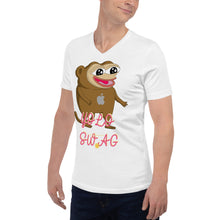 Unisex Short Sleeve V-Neck T-Shirt