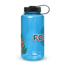 Wide mouth plastic water bottle