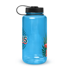 Wide mouth plastic water bottle
