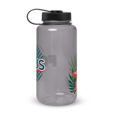 Wide mouth plastic water bottle