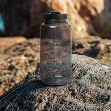 Wide mouth plastic water bottle