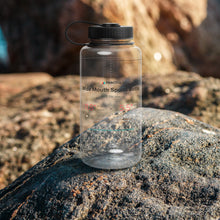 Wide mouth plastic water bottle