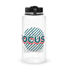 Wide mouth plastic water bottle