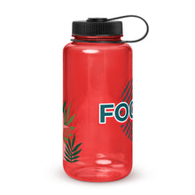 Wide mouth plastic water bottle