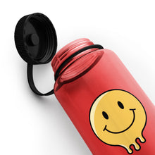 Wide mouth plastic water bottle