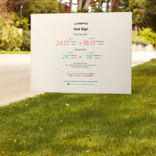 Yard sign