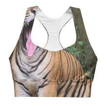 Longline sports bra