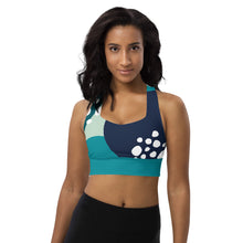 Longline sports bra