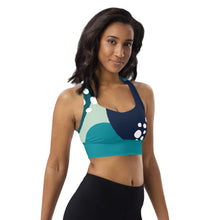 Longline sports bra