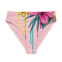 Recycled high-waisted bikini bottom