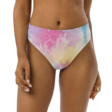 Recycled high-waisted bikini bottom