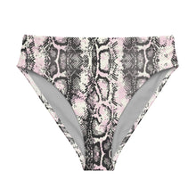 Recycled high-waisted bikini bottom