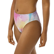 Recycled high-waisted bikini bottom