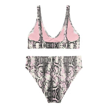 Recycled high-waisted bikini