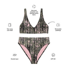 Bas de maillot de bain éco-responsable taille haute