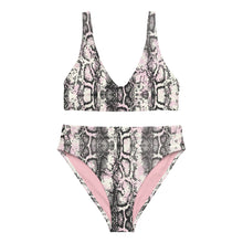 Recycled high-waisted bikini