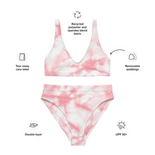 Recycled high-waisted bikini