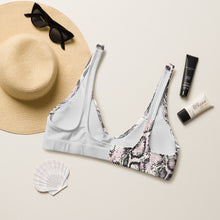 Recyled padded bikini top