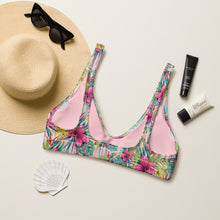 Recyled padded bikini top