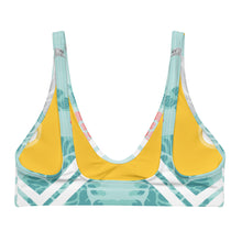 Recyled padded bikini top