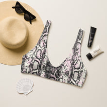 Recyled padded bikini top