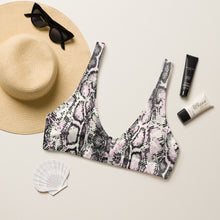 Recyled padded bikini top