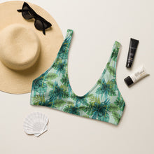 Recyled padded bikini top