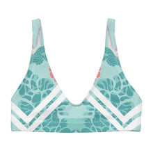 Recyled padded bikini top