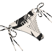 All-over print recycled string bikini