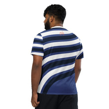 Camiseta esportiva unissex reciclada