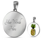 Pineapple necklace