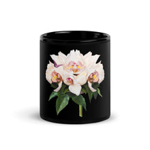 Taza negra brillante