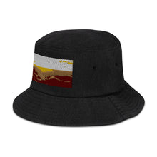 Denim bucket hat
