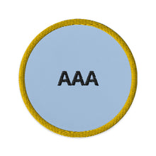 Embroidered patches