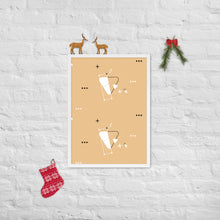 Framed matte paper poster OAK