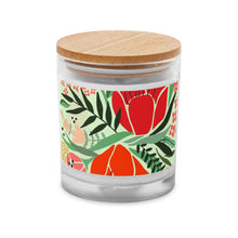 Glass jar candle